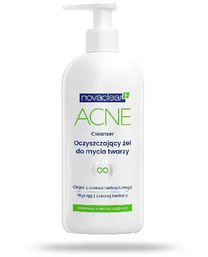 Novaclear Acne oczyszczający żel do mycia twarzy 150 ml zdjęcie