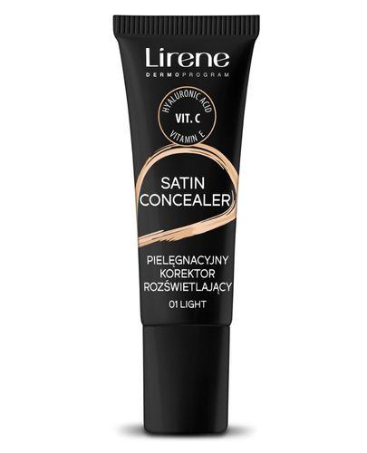 Lirene Satin Concealer Pielęgnacyjny korektor rozjaśniający 01 light, 10 ml zdjęcie