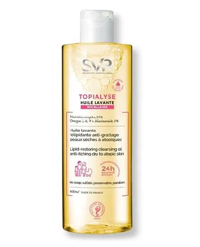 SVR Topialyse Huile Lavante Micellaire olejek do mycia i kąpieli dla skóry suchej, wrażliwej i atopowej 400 ml zdjęcie
