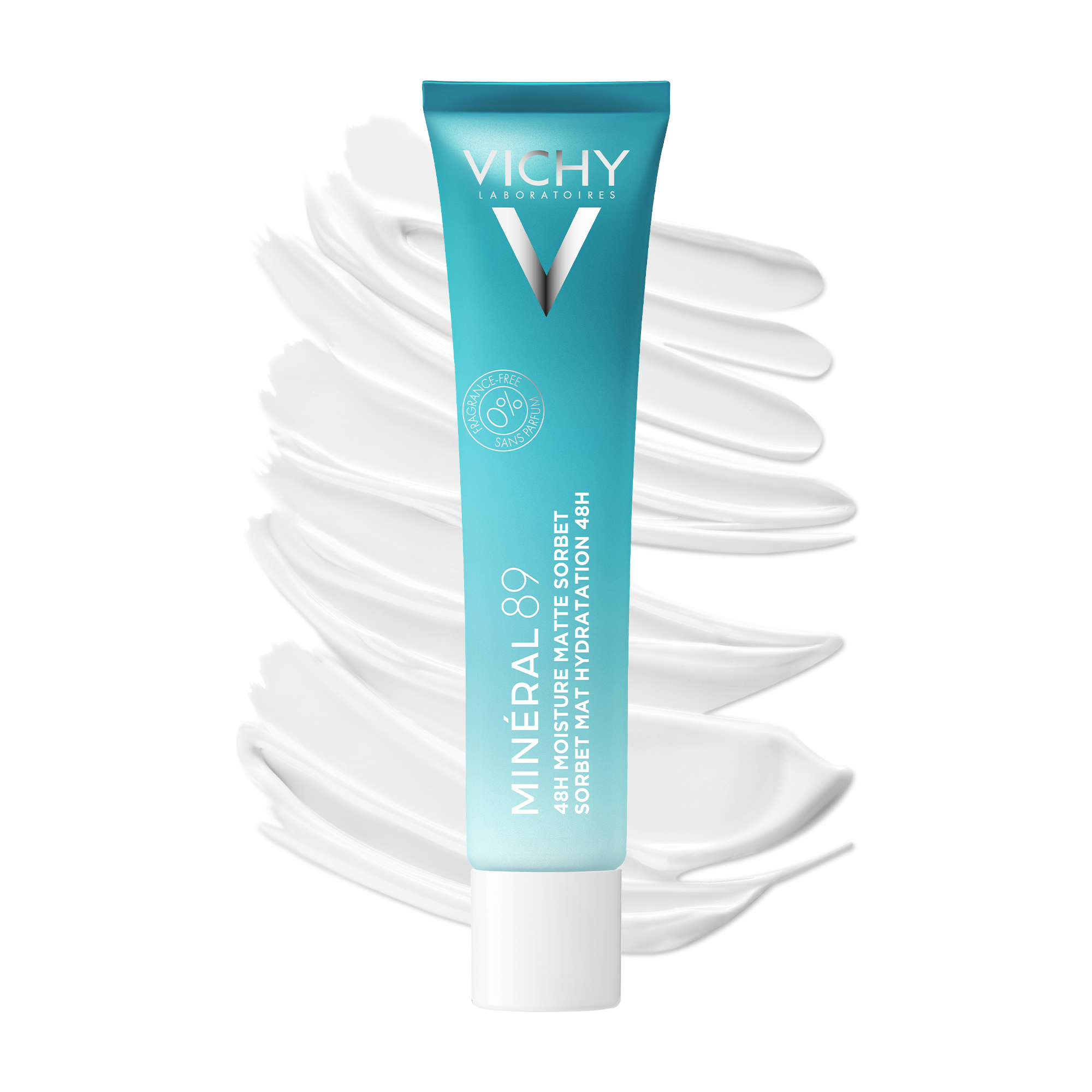 Vichy Mineral 89 Matujący żel-sorbet nawilżający 48H, 40 ml