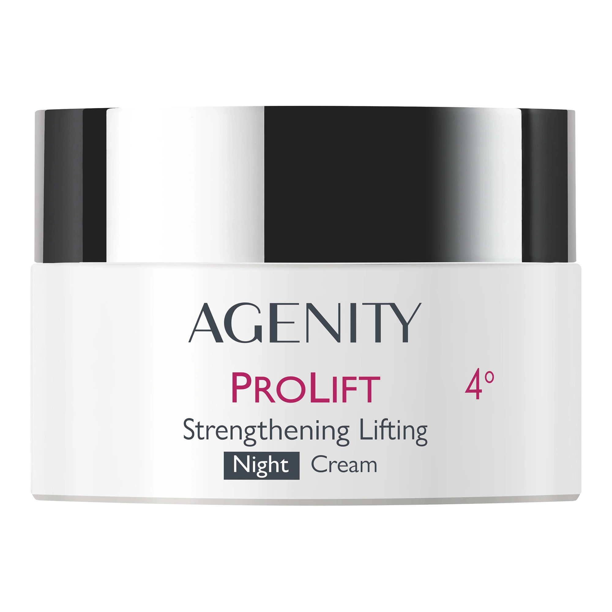 Agenity Prolift 4°, Krem liftingujący wzmacniający na noc, 50 ml