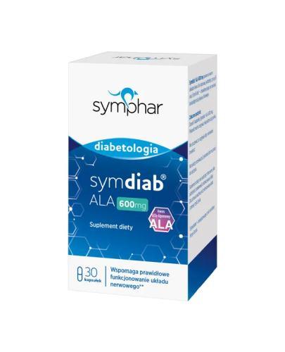 Symphar Diabetologia SymDiab ALA 600mg 30 kapsułek zdjęcie