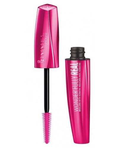 Rimmel Wonderfull Mascara With Keratin Tusz do rzęs 001 Black  - 11 ml - cena, opinie, wskazania zdjęcie