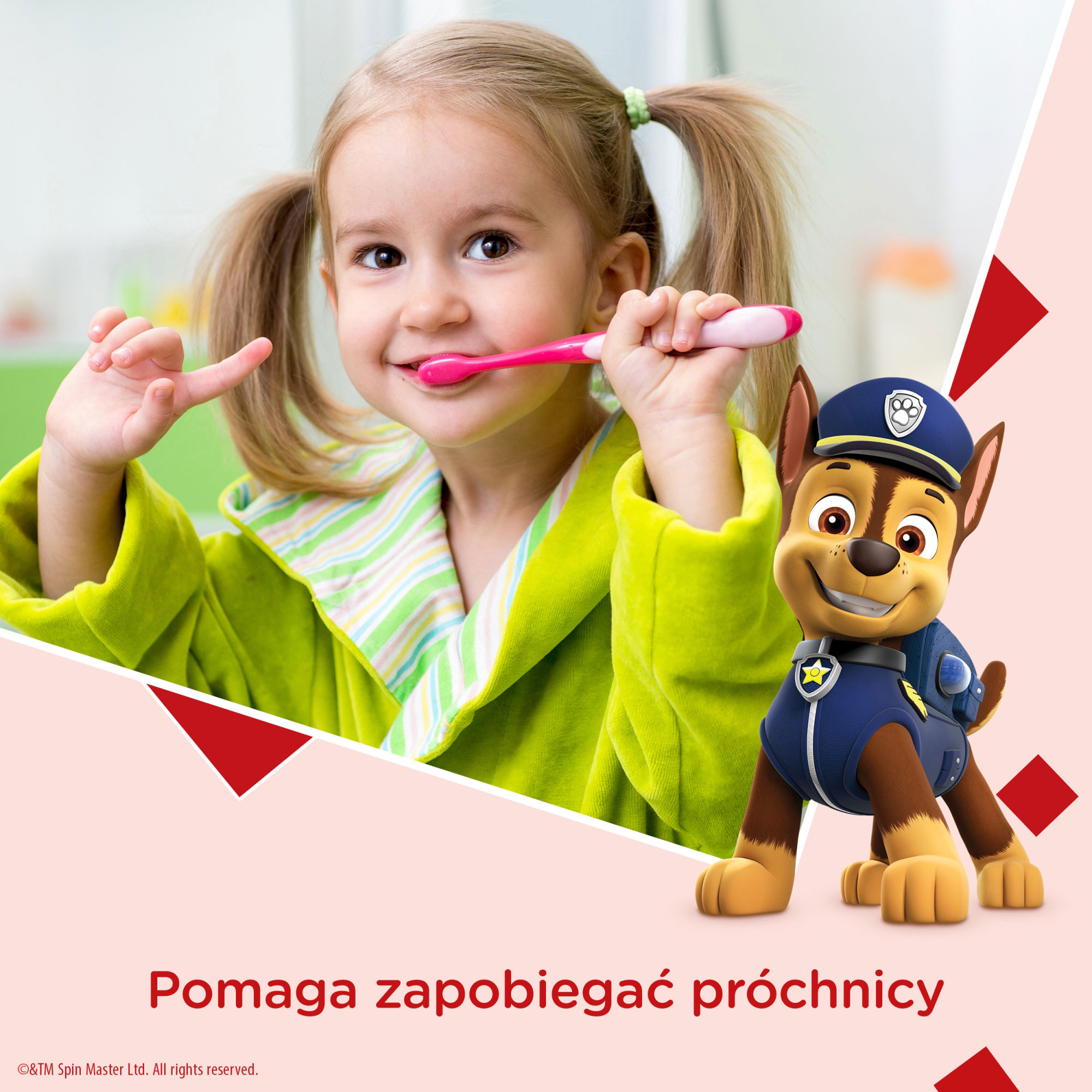 Aquafresh Little Teeth Psi Patrol pasta do zębów dla dzieci w wieku 3-5 lat 50 ml