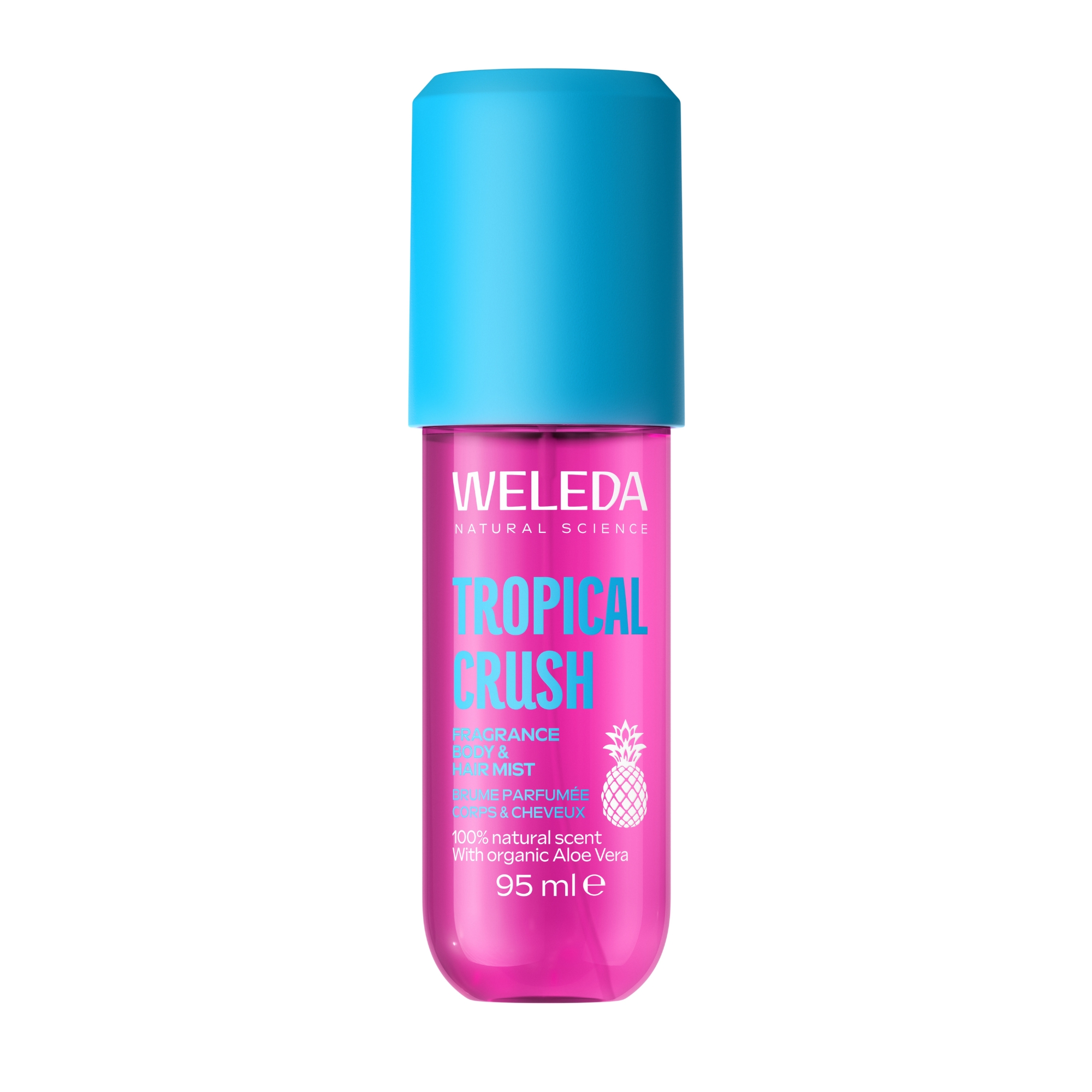 Weleda Tropical Crush Zapachowa mgiełka do ciała i włosów z aloesem, 95 ml zdjęcie
