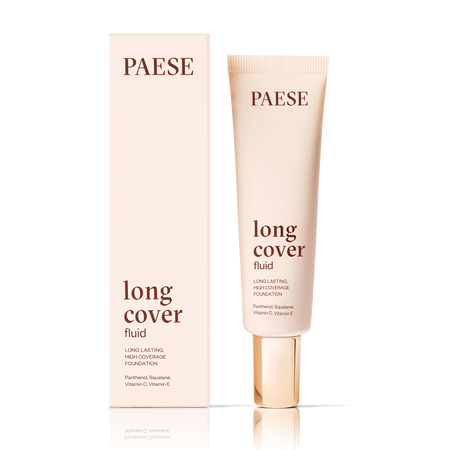 Paese Long cover fluid podkład w tubce 0,5 Ivory, 30 ml