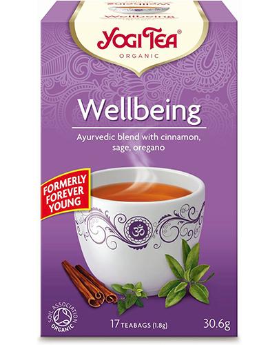 Yogi Tea Organic WELLBEING Pełnia życia BIO - 17 sasz. - cena, opinie, stosowanie zdjęcie
