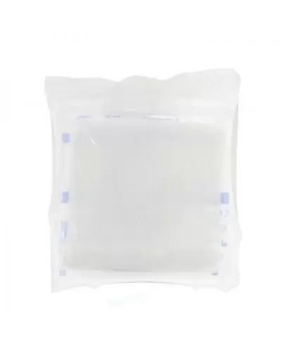 Hartmann Sterilux ES kompresy jałowe z gazy bawełnianej 17 nitek 12 warstw 7,5 cm x 7,5 cm 3 sztuki zdjęcie