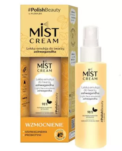 Flos-Lek Mist Cream Lekka emulsja do twarzy ashwagandha 110 ml zdjęcie