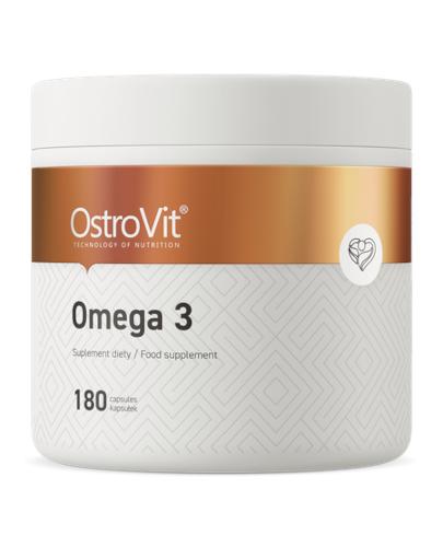 OstroVit Omega 3, 180 kapsułek zdjęcie