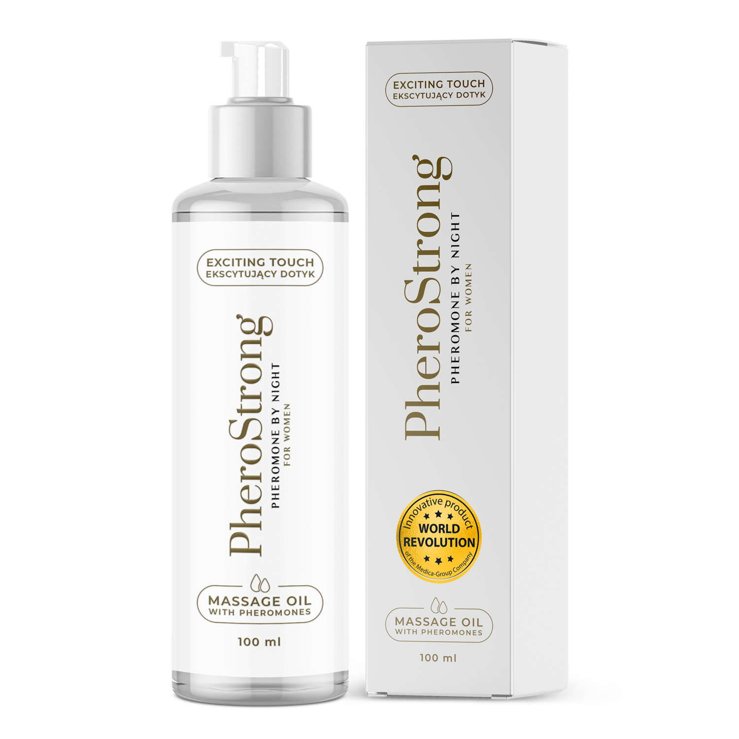 PheroStrong by Night for Women Massage Oil 100 ml zdjęcie