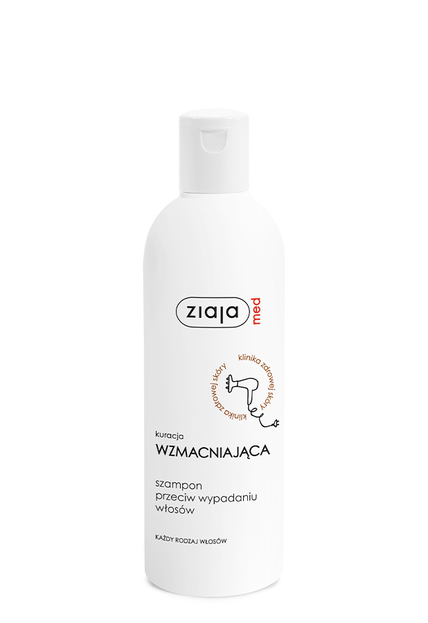 ZIAJA MED Kuracja wzmacniająca Szampon przeciw wypadaniu włosów - 300 ml zdjęcie