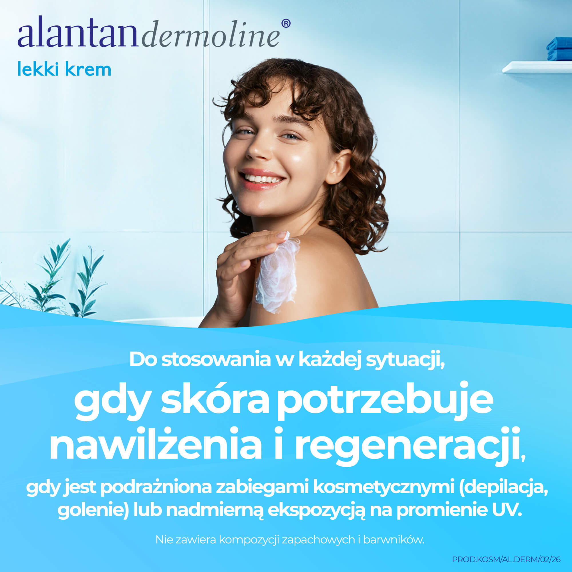 Alantandermoline, krem lekki 50 g