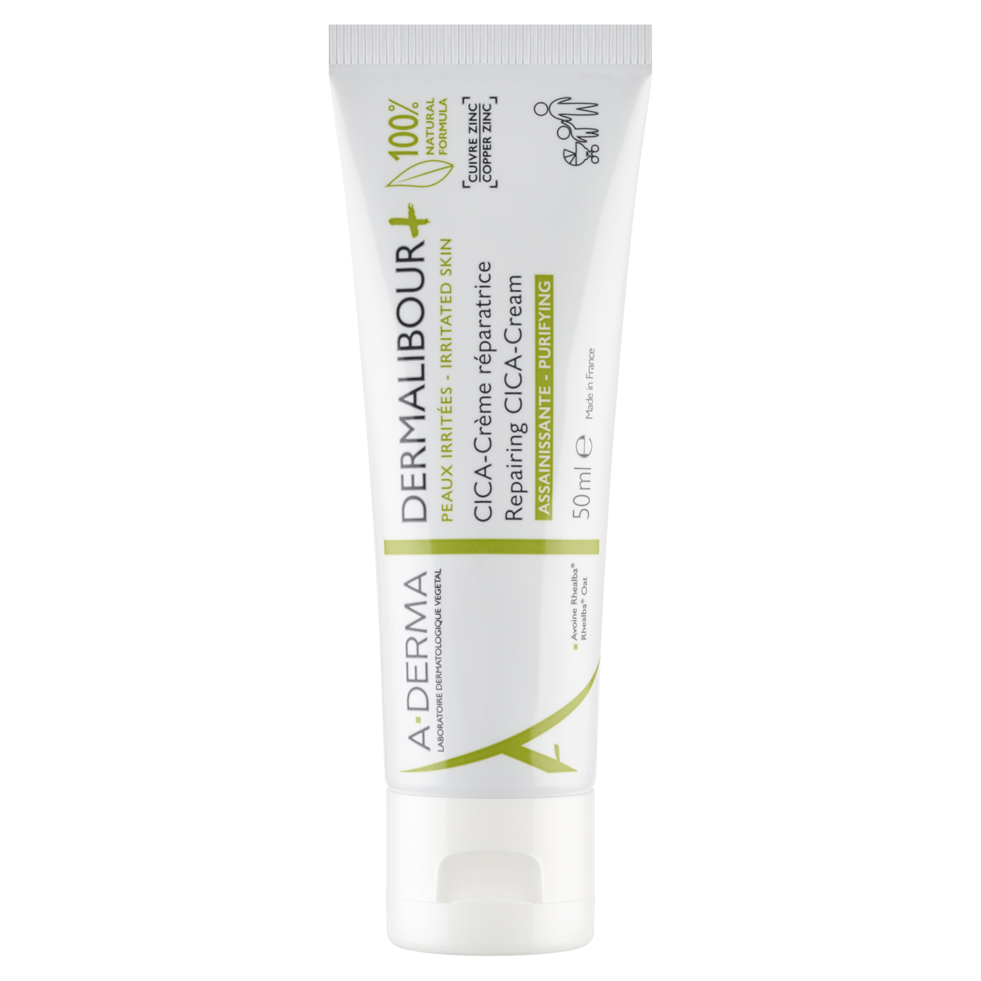 A-Derma Dermalibour + Cica Krem regenerujący, 50 ml zdjęcie