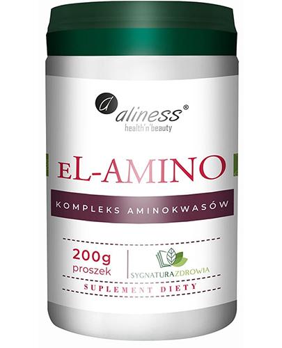 Aliness EL-Amino Kompleks aminokwasów - 200 g - cena, opinie, stosowanie zdjęcie
