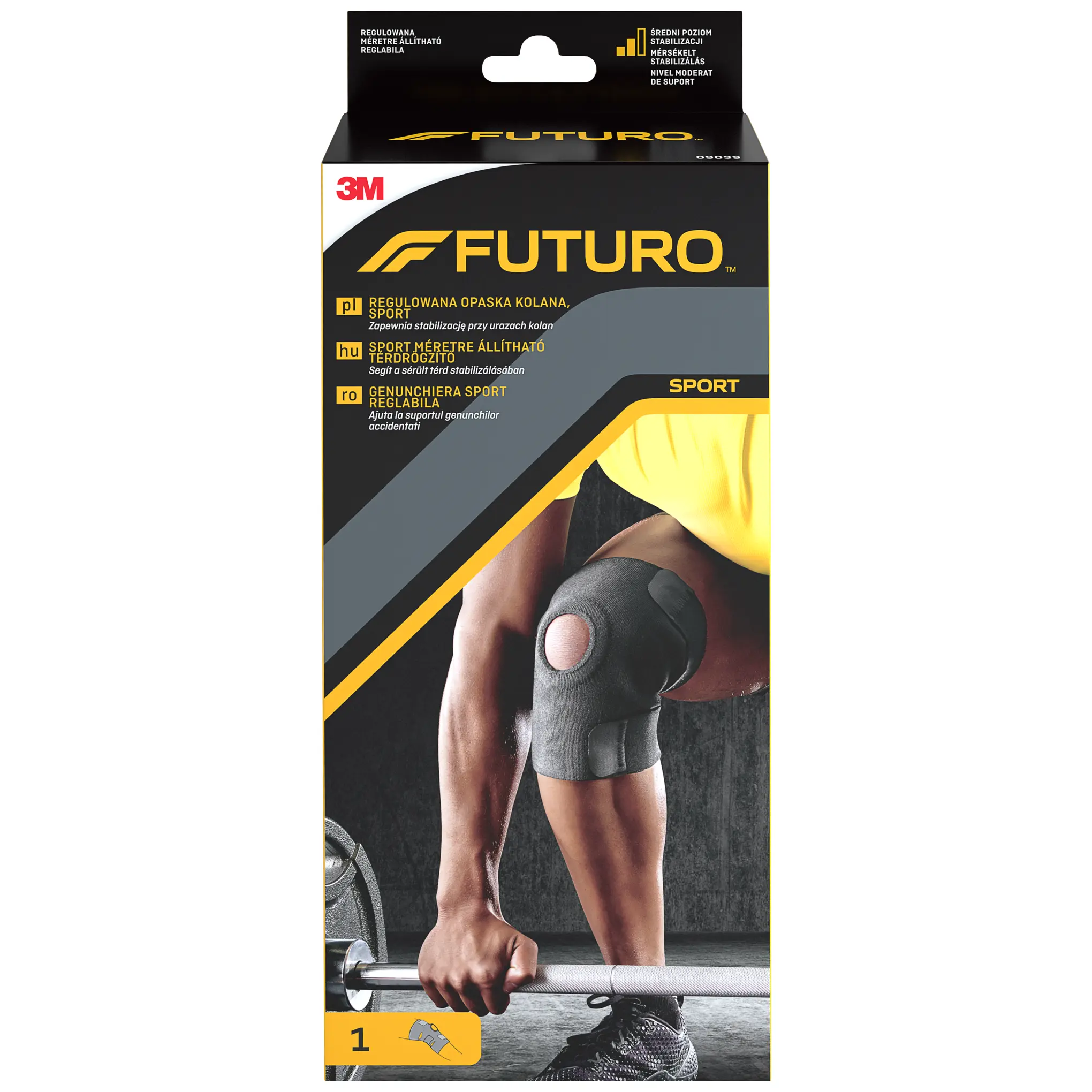 Futuro Sport stabilizator kolana rozmiar regulowany 1 sztuka zdjęcie