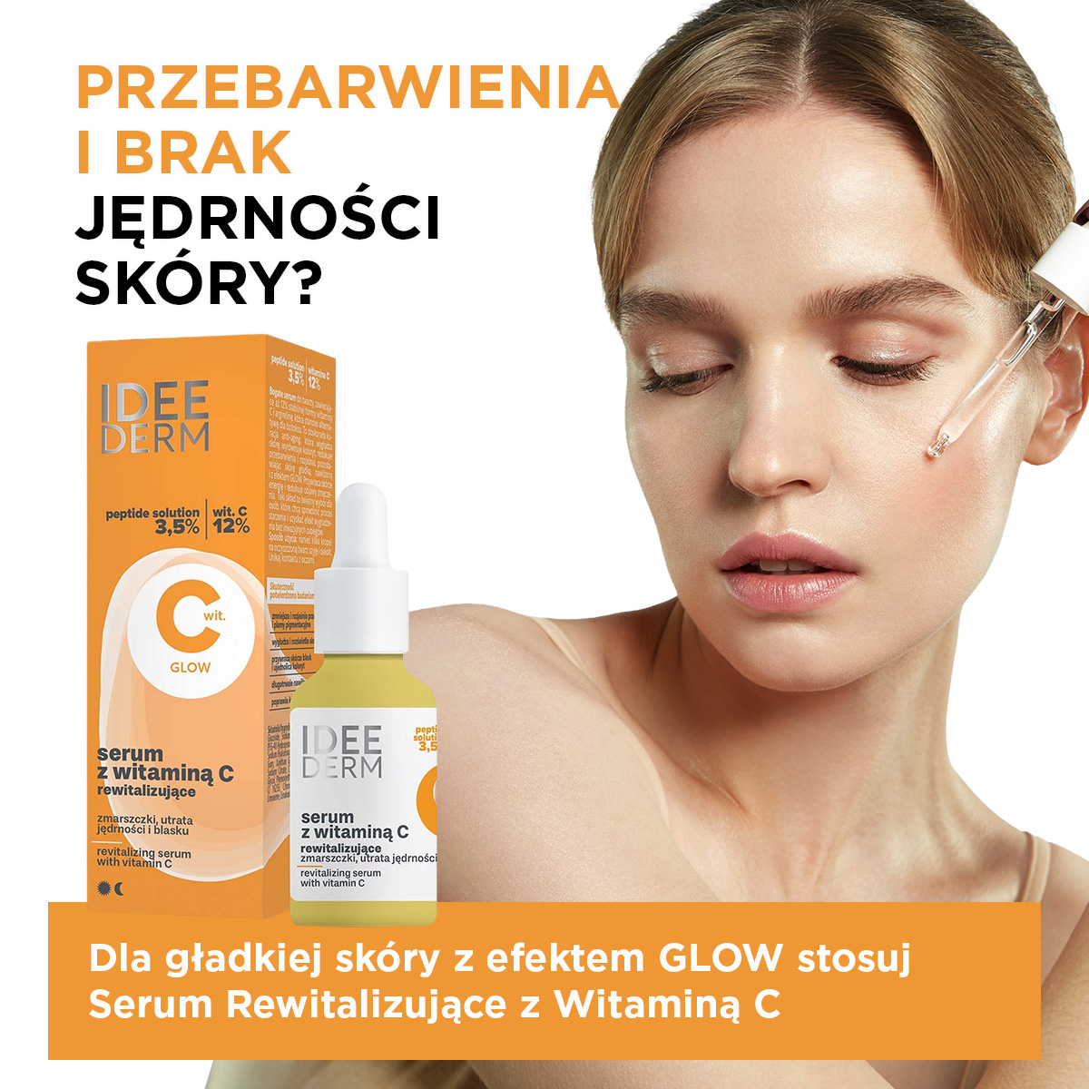 Idee Derm Rewitalizujące Serum z witaminą C, 30 ml