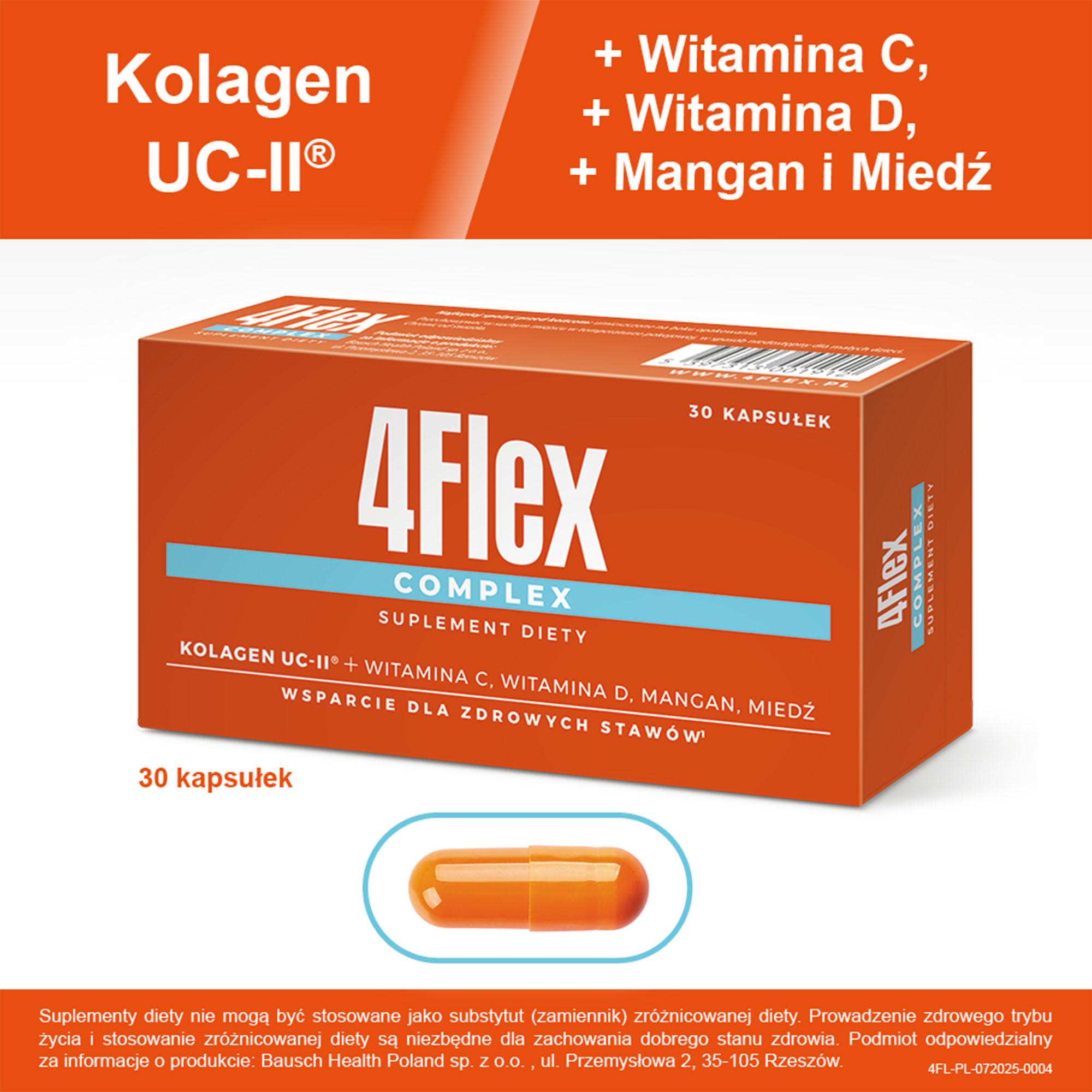 4Flex Complex, kapsułki, 30 sztuk