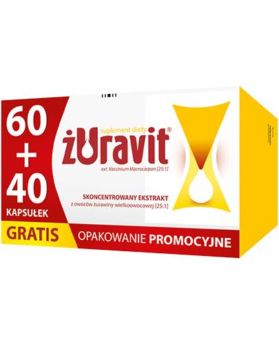Żuravit, kapsułki miękkie, 60 sztuk + 40 sztuk zdjęcie