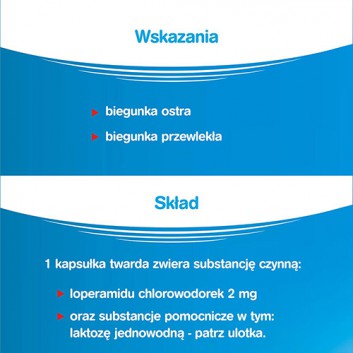 Stoperan, 2 mg, kapsułki twarde, 18 sztuk