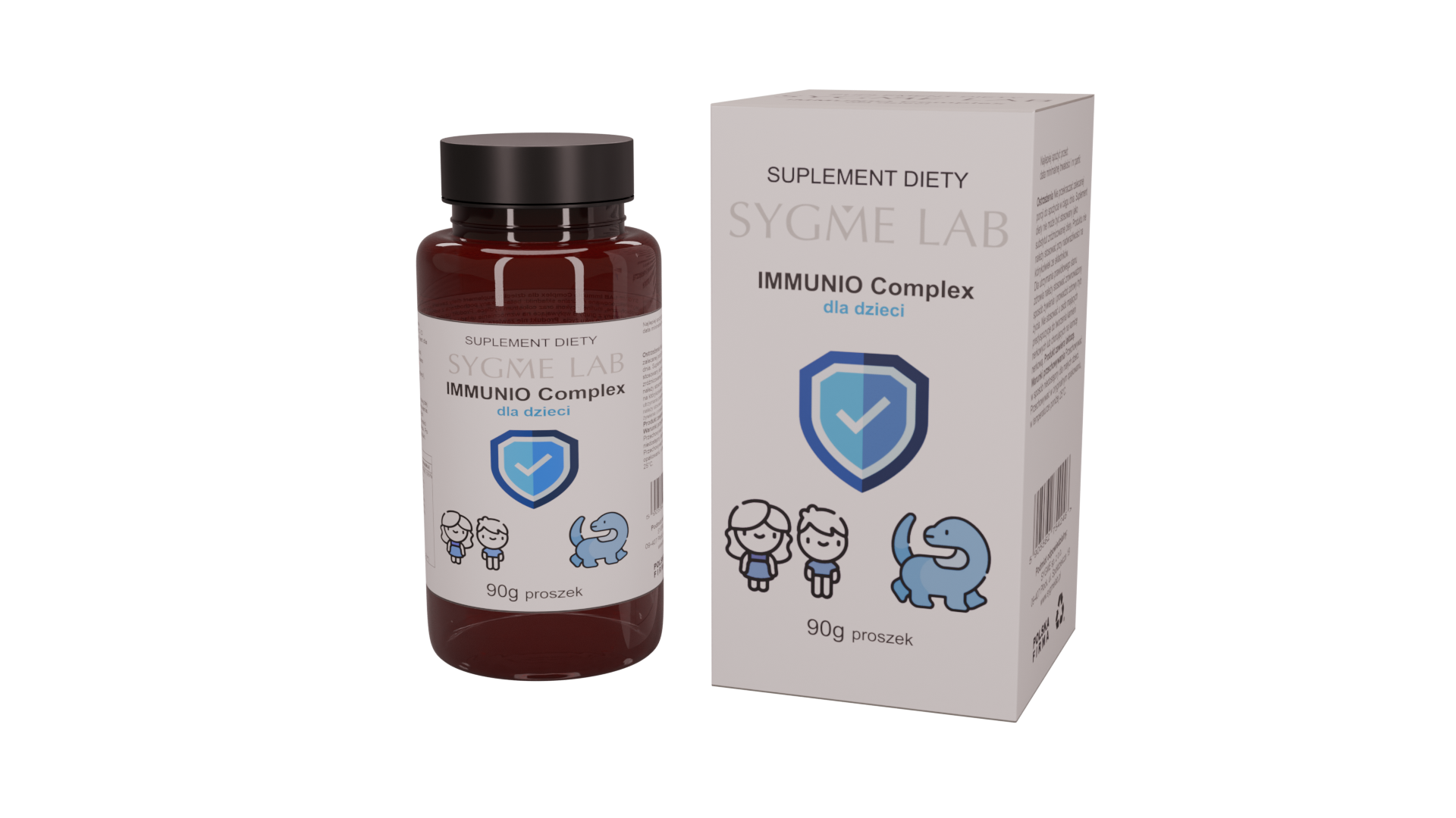 Sygme Lab, Immunio Complex dla dzieci, proszek, 90 g zdjęcie