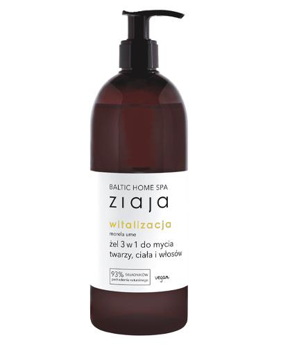 Ziaja Baltic Home Spa Witalizacja Żel 3w1 Do mycia twarzy ciała i włosów, 500 ml, cena, opinie, wskazania zdjęcie