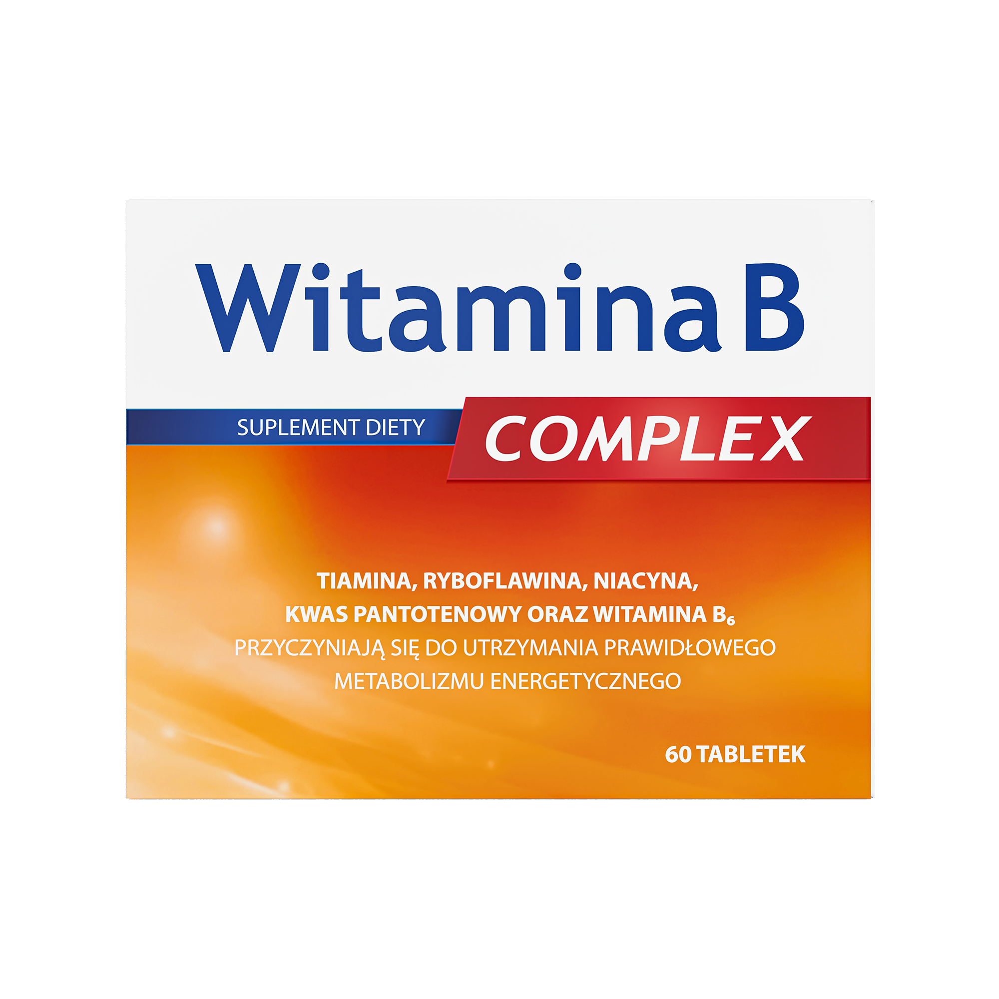 Witamina B Complex, tabletki, 60 sztuk zdjęcie