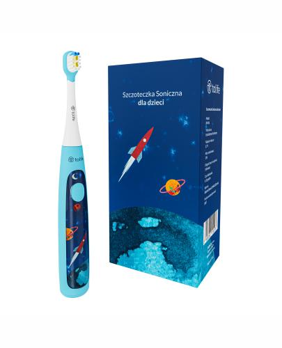 Tolife Szczoteczka dla dzieci soniczna kolor niebieski RM-K6, 1 sztuka zdjęcie