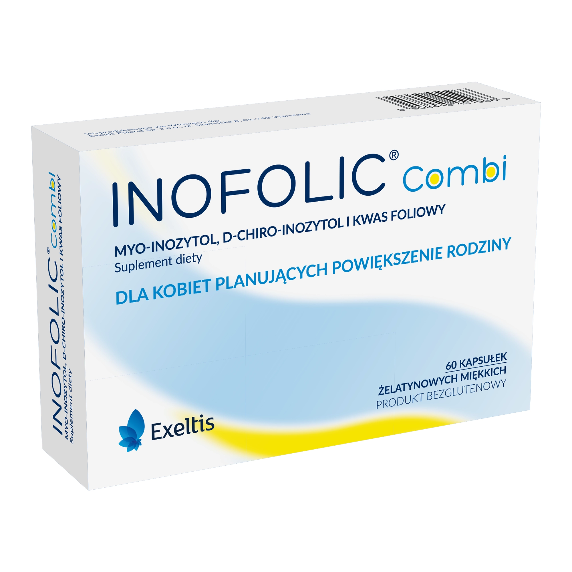 Inofolic Combi, kapsułki, 60 sztuk zdjęcie