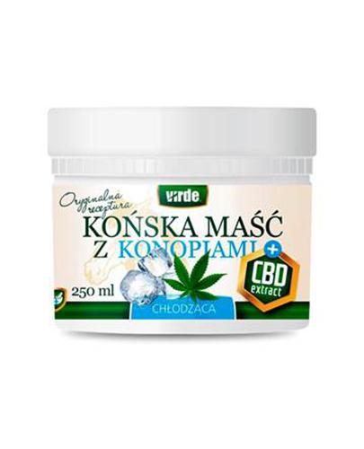 VIRDE Końska maść z konopiami i CBD chłodząca - 250 ml - cena, opinie, właściwości zdjęcie
