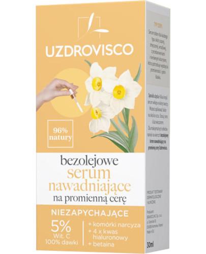 Uzdrovisco bezolejowe serum nawadniające na promienną cerę 30 ml zdjęcie