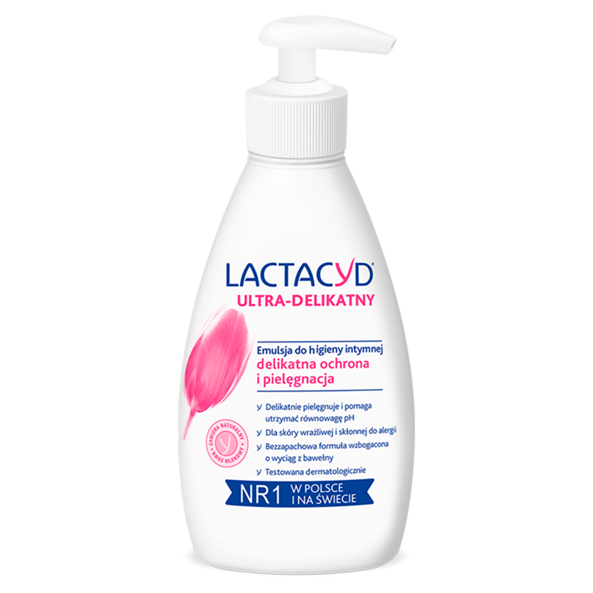 LACTACYD ULTRA-DELIKATNY Delikatna emulsja do higieny intymnej - 200 ml zdjęcie