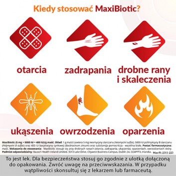 MAXIBIOTIC Maść, 10 saszetek
