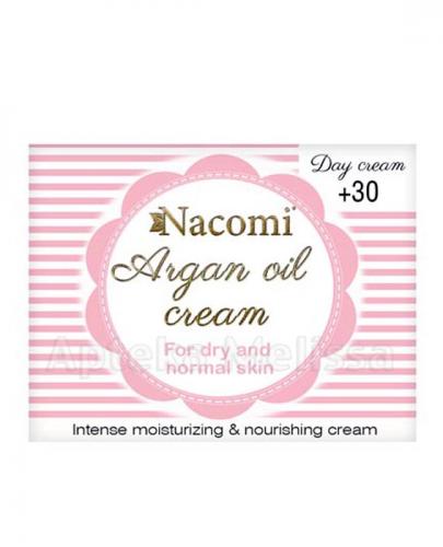 NACOMI Krem arganowy 30+ na dzień z witaminą E - 50 ml zdjęcie