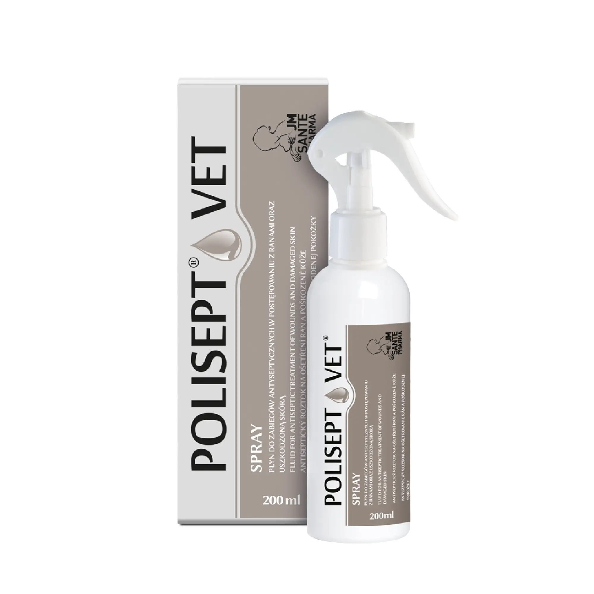 Polisept Vet Spray Płyn na rany dla psa i kota, 200 ml zdjęcie