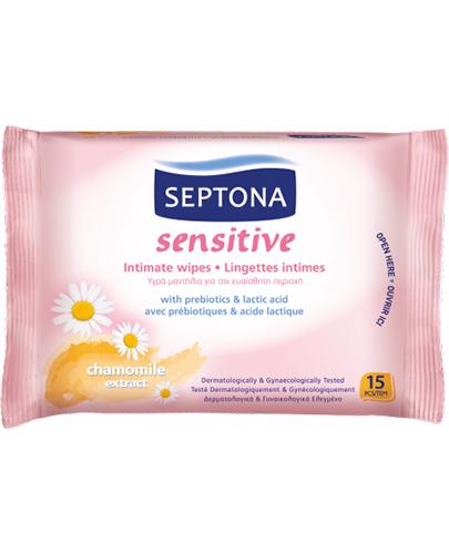 Septona chusteczki do higieny intymnej 15 sztuk zdjęcie