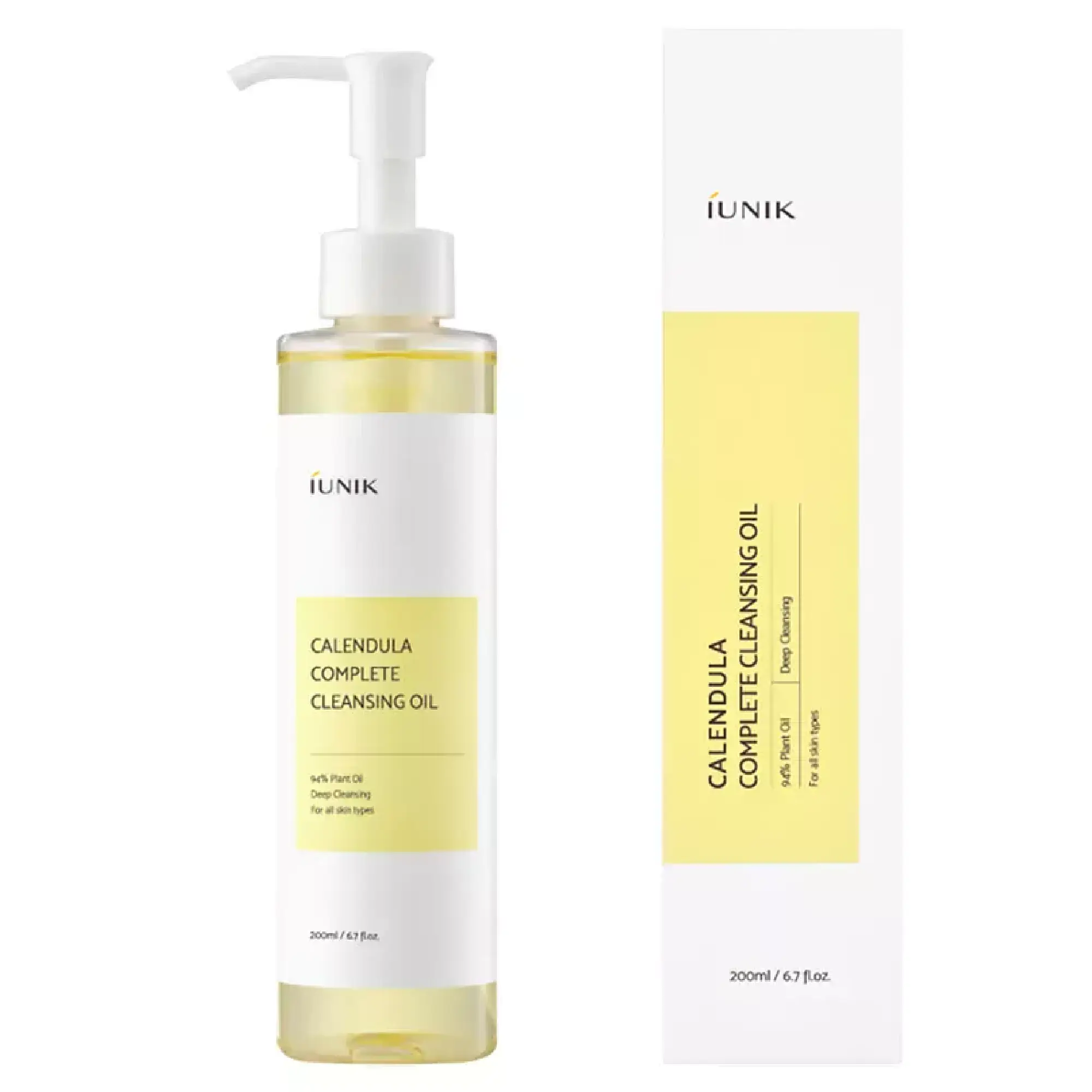 iUNIK Calendula Cleansing Oil olejek do demakijażu, 200 ml zdjęcie
