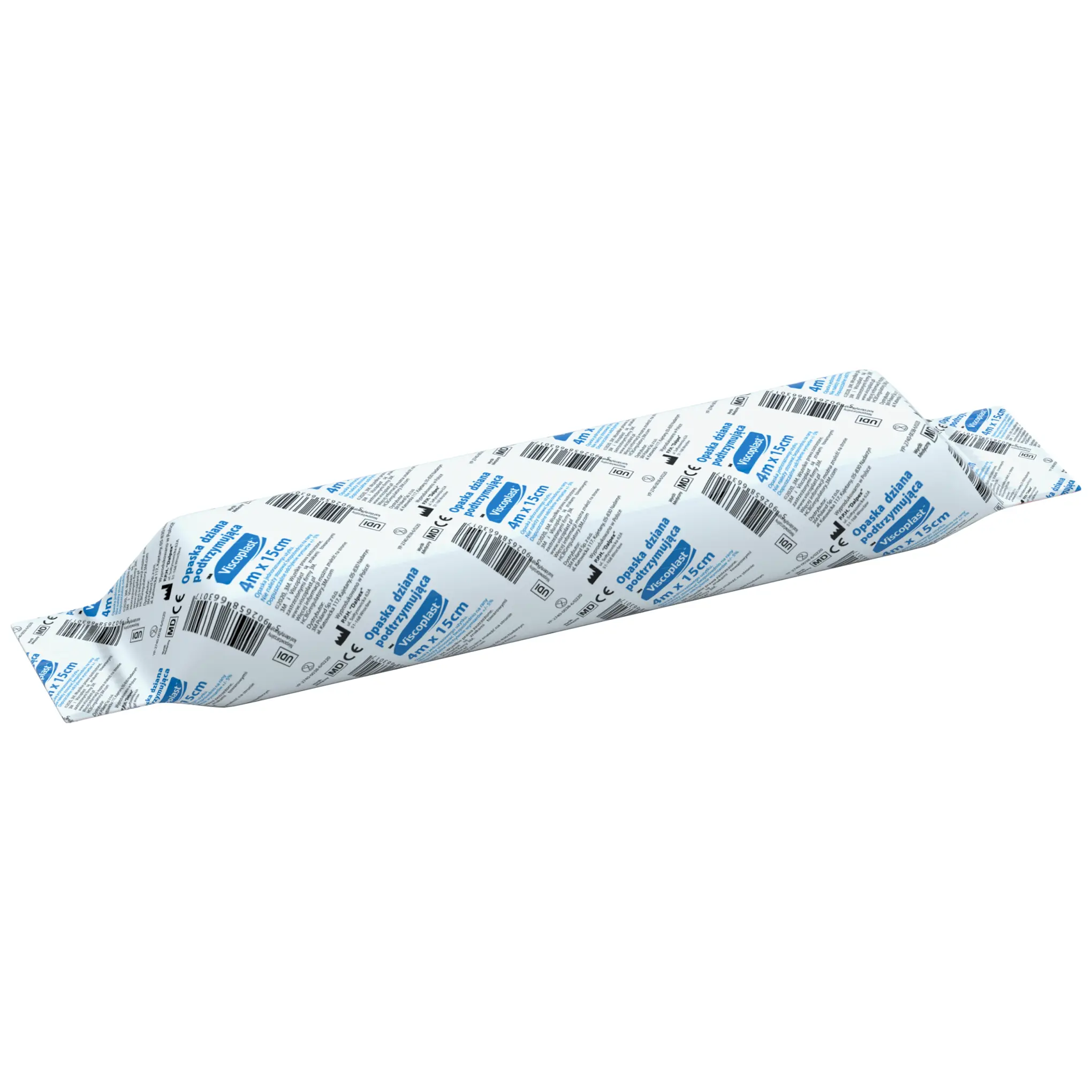 Viscoplast opaska podtrzymująca dziana 4m x 15cm 1 sztuka