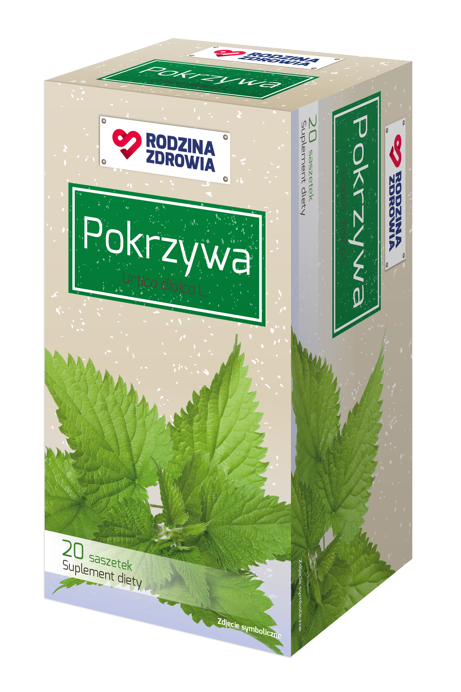 Rodzina Zdrowia, Pokrzywa, saszetki, 30 sztuk zdjęcie