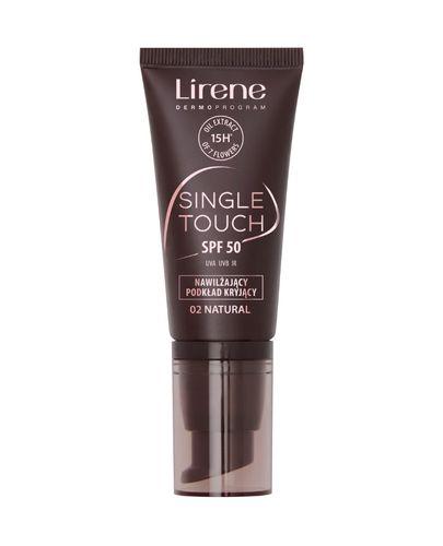 Lirene SINGLE TOUCH Nawilżający podkład kryjący SPF 50 Natural 02, 30 ml zdjęcie