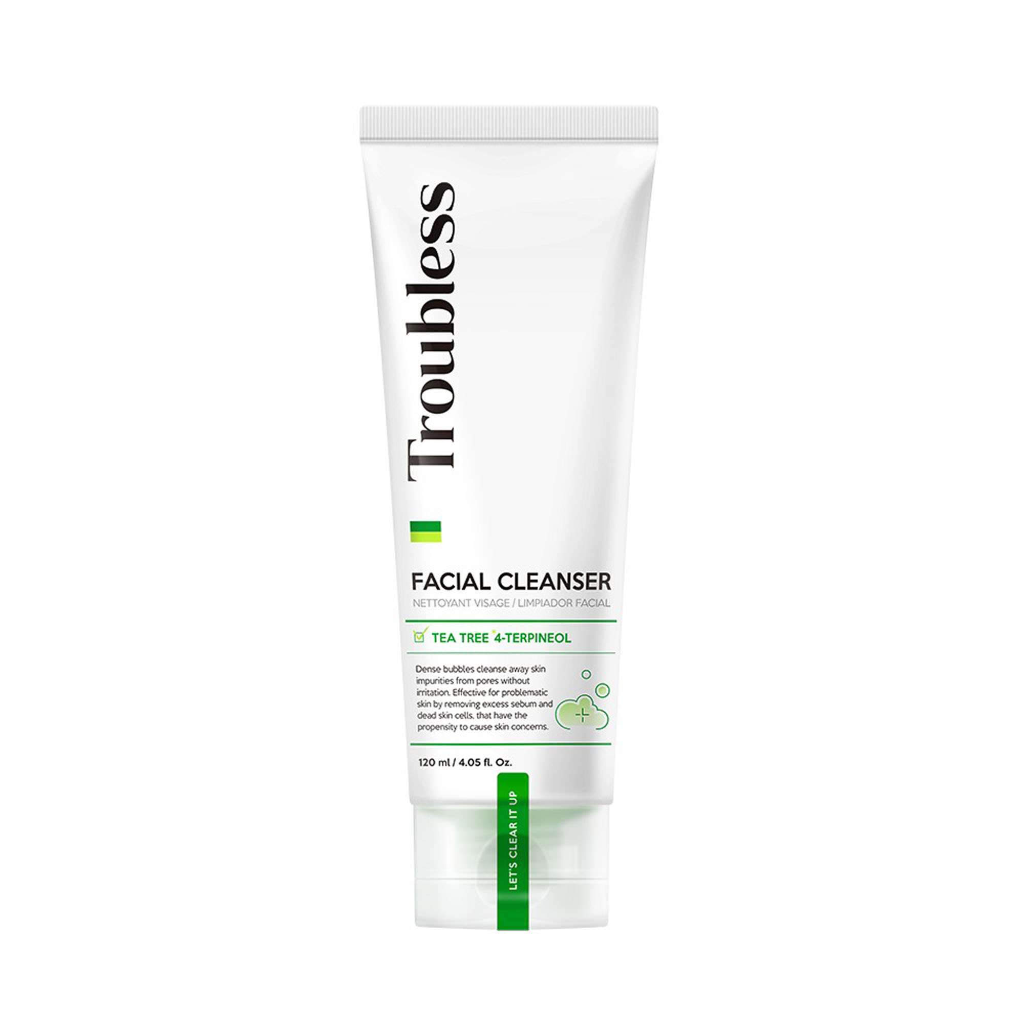 Troubless Facial Cleanser Oczyszczająca pianka do twarzy, 120 ml zdjęcie