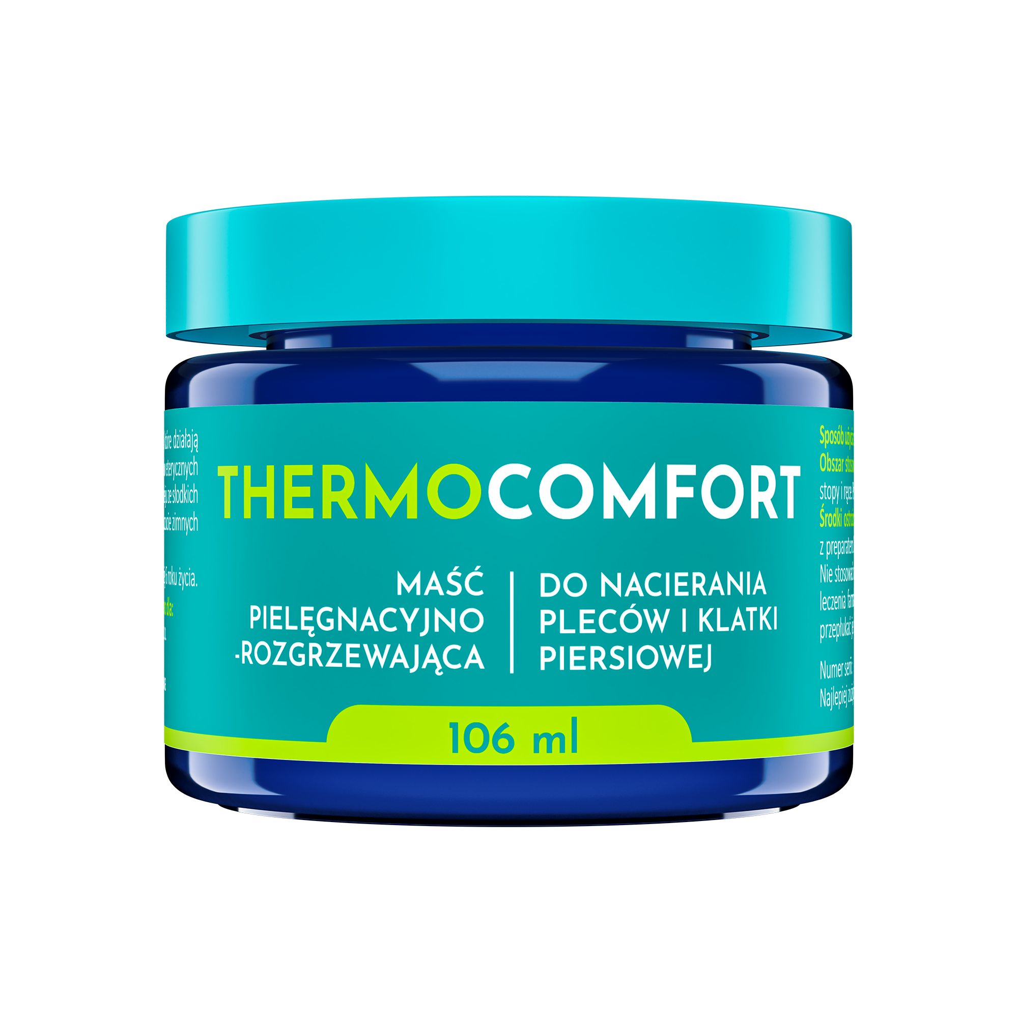 Thermocomfort, maść pielęgnacyjno-rozgrzewająca, 106 ml zdjęcie