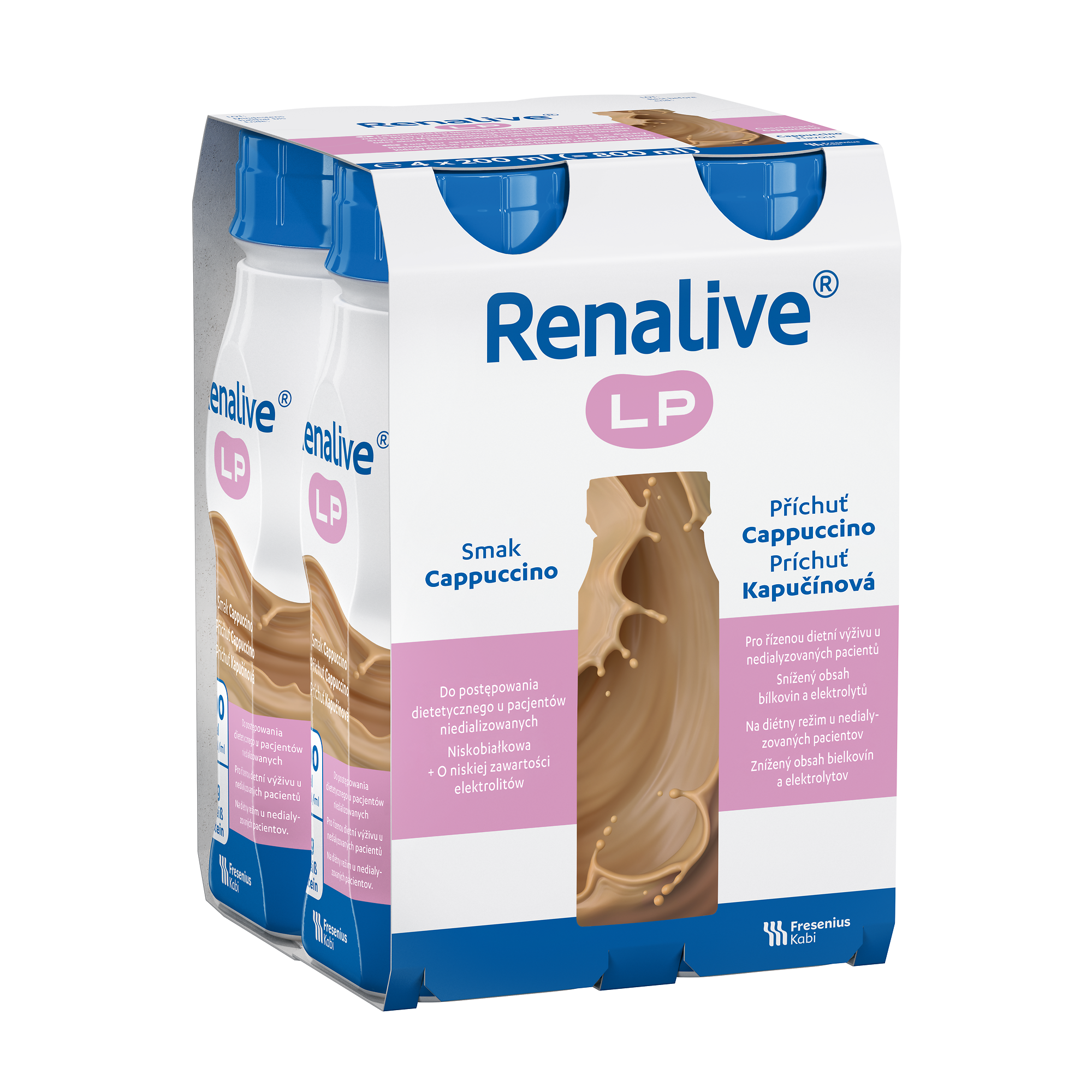 Renalive LP Cappuccino płyn, 4 x 200 ml zdjęcie