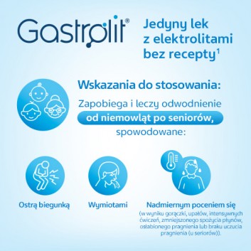Gastrolit, proszek do przygotowania roztworu, 4,15 g x 14 saszetek