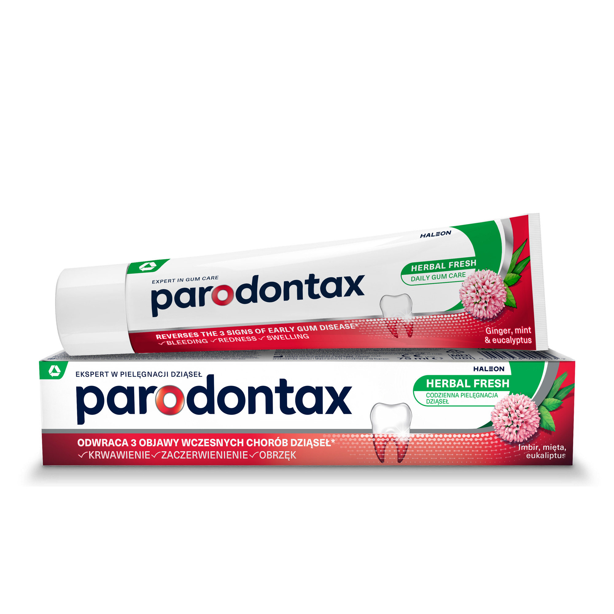 Parodontax Herbal Fresh pasta do zębów 75 ml zdjęcie