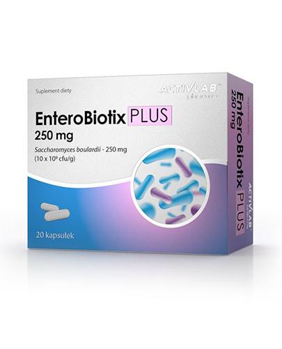 Activlab Pharma EnteroBiotix Plus 250 mg - 20 kaps. - cena, opinie, stosowanie  zdjęcie