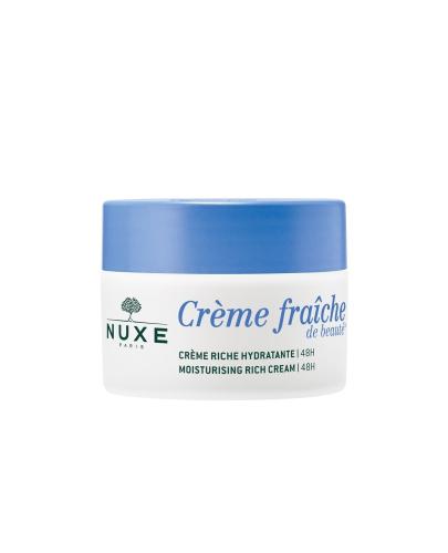 Nuxe Creme fraiche de beauté® Krem nawilżający do skóry suchej, 50 ml, cena, wskazania, opinie zdjęcie