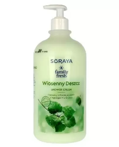Family Fresh kremowy żel pod prysznic Wiosenny Deszcz 1000 ml zdjęcie