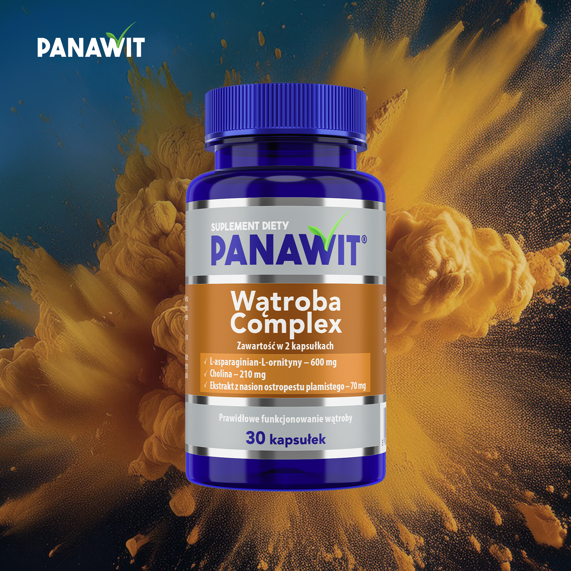 Panawit Wątroba Complex, 3 x 30 kapsułek