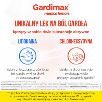 GARDIMAX MEDICA Lemon - 24 tabl.
